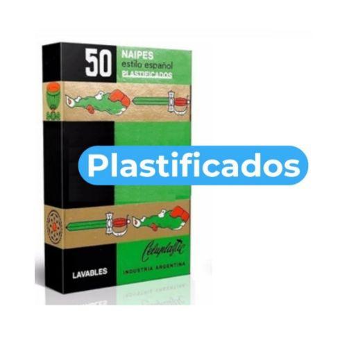 Naipes Estilo Español Plastificados 50 (x 10u)